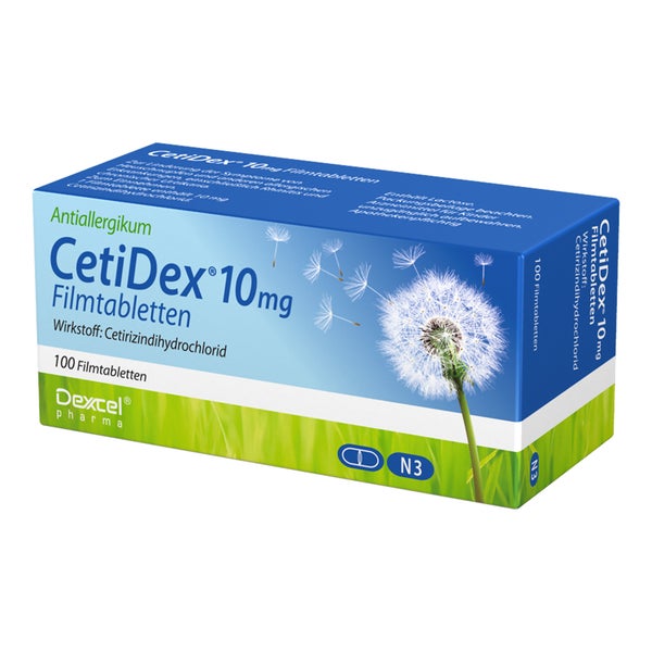 CetiDex 10mg Antiallergikum 100 St