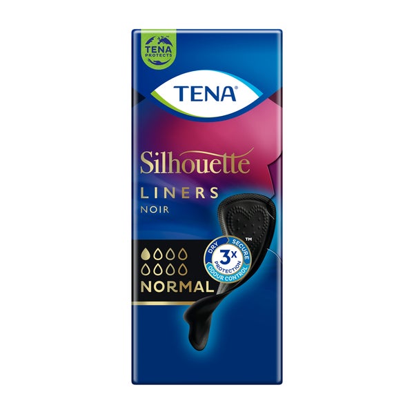 TENA Silhouette Normal Noir diskrete Slipeinlagen, 26 Stück 26 St