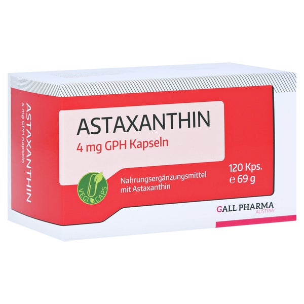 Astaxanthin 4 mg GPH Kapseln 120 St