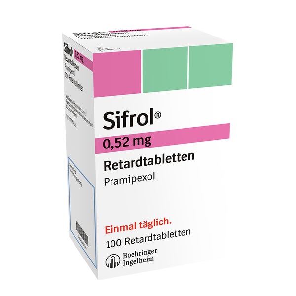 Sifrol 0,52 mg Retardtabletten 100 St