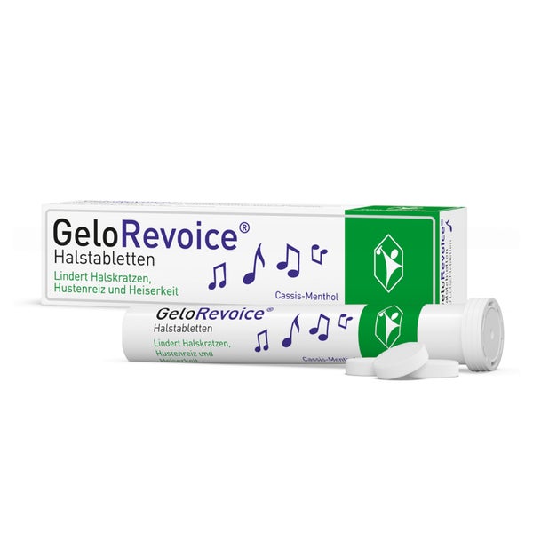 GeloRevoice Halstabletten Cassis-Menthol 20 St