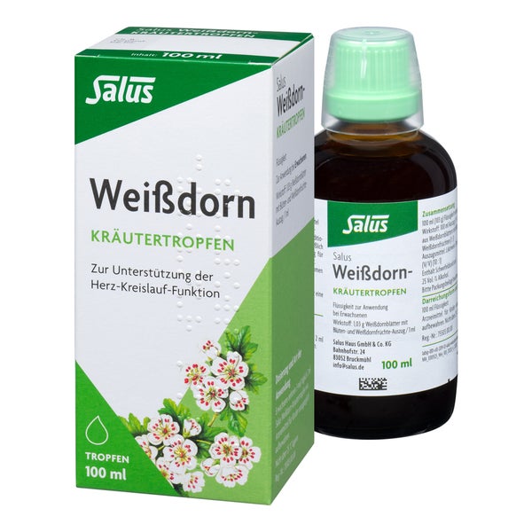 Weissdorn Kräutertropfen Salus 100 ml