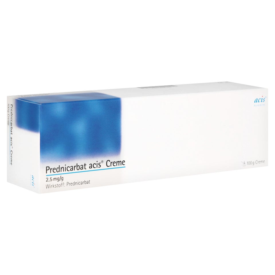 Prednicarbat Acis Creme 2 5 Mg Wofür
