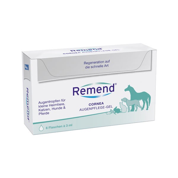 REMEND Cornea Augenpflege-Gel f.Hund/Katze/Pferd 6X3 ml
