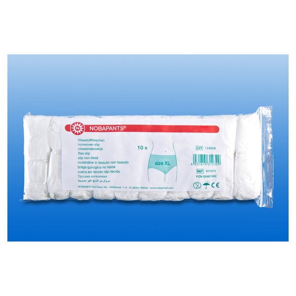 NOBA Nobapants Vliesstoffhöschen Größe XL 10 St
