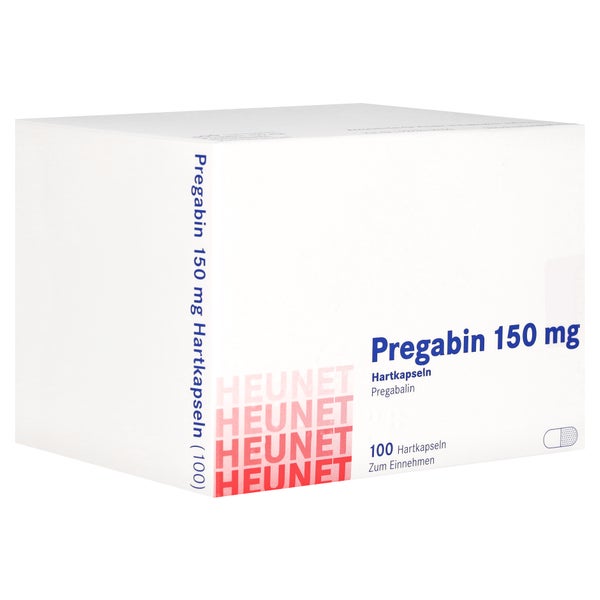 Pregabin 150 mg Hartkapseln Heunet 100 St