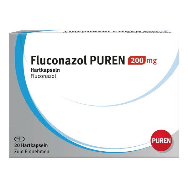 Fluconazol Puren 200 mg Hartkapseln 20 St