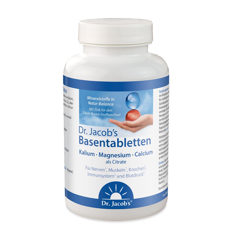 Dr. Jacob's Basentabletten Kalium Magnesium Calcium Citrat 250 St