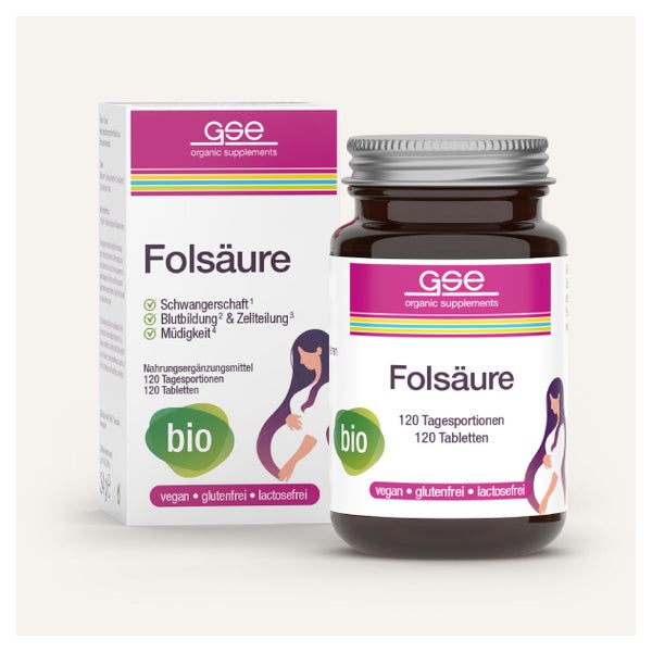 GSE Folsäure Compact (Bio) 120 St