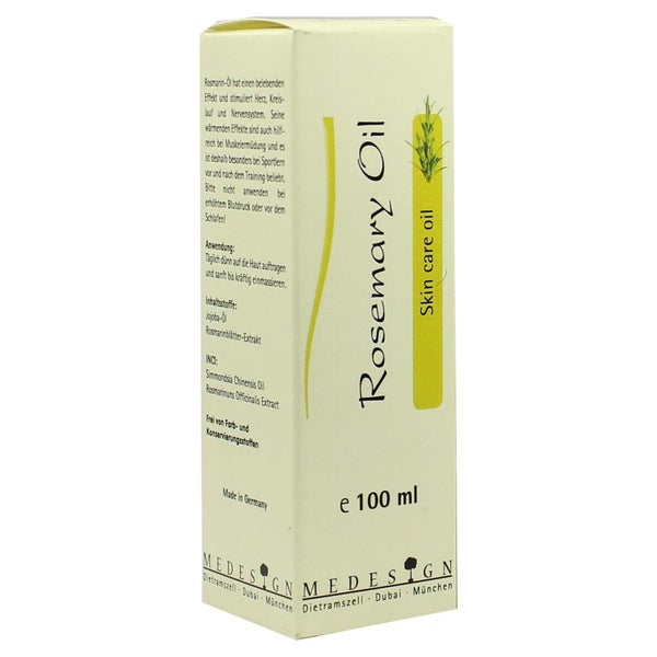 Rosmarin Hautöl Jojoba Öl Basis 100 ml