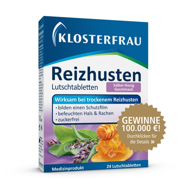 Klosterfrau Reizhusten Lutschtabletten Salbei-Honig 24 St