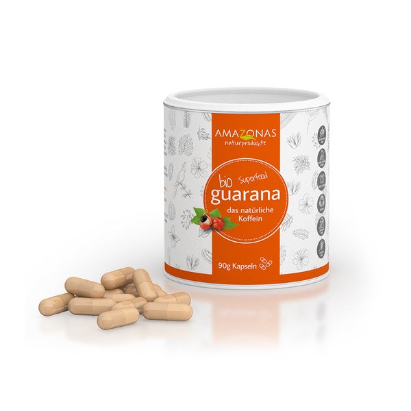 Amazonas Guarana Bio Vegikaps. 100 % pur 90 g