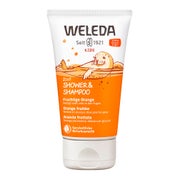 Produktabbildung: Weleda Kids 2in1 Shower & Shampoo Fruchtige Orange 150 ml