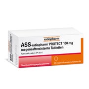 Produktabbildung: ASS-ratiopharm® PROTECT 100 mg 50 St