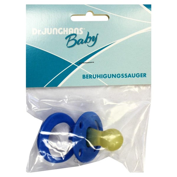 Beruhigungssauger Kirschsauger Latex 0-6 Monate blau 1 St