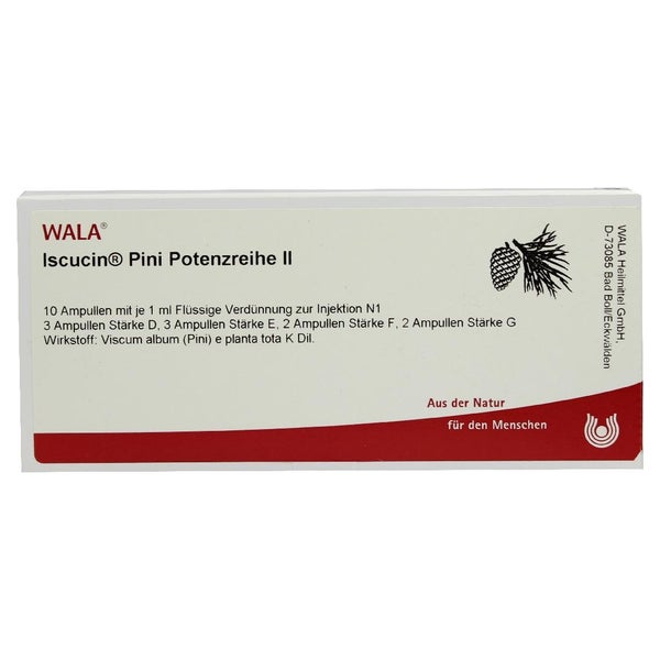Iscucin pini Potenzreihe II Ampullen 10X1 ml