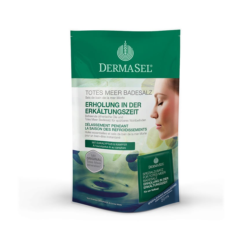 Dermasel Badesalz + Erkältungszeit 1 P