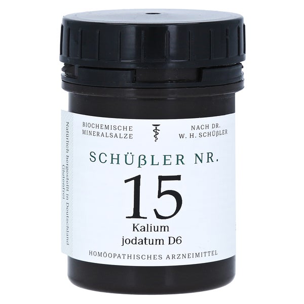 Schüssler Nr.15 Kalium jodatum D 6 Table 400 St