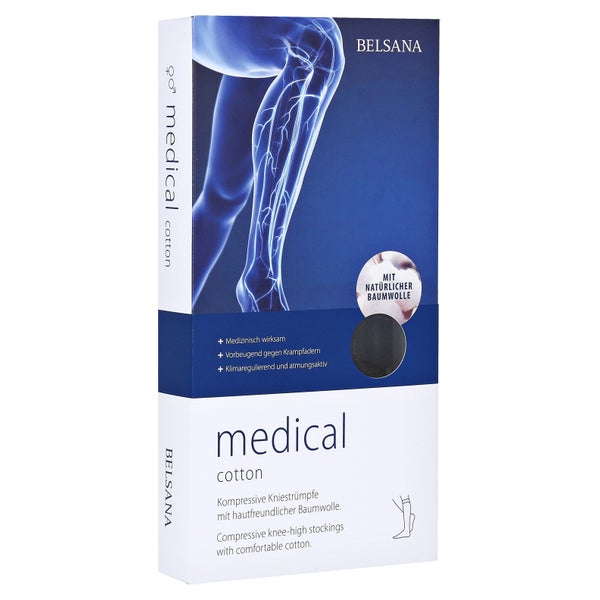 Belsana med Cotton AD Gr.M Gr.42-44 schw 2 St