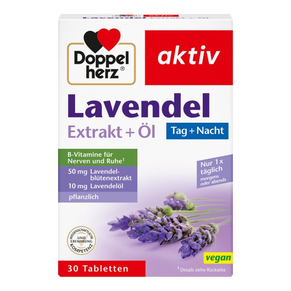 Doppelherz aktiv Lavendel Extrakt + Öl 30 St