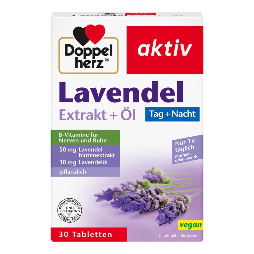 Doppelherz aktiv Lavendel Extrakt + Öl 30 St