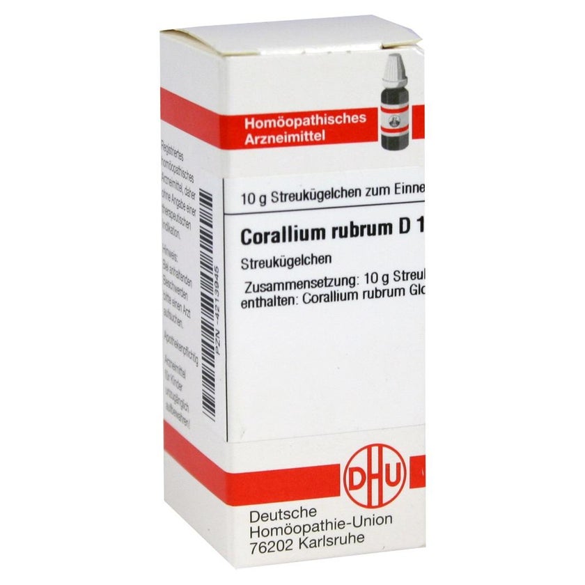 Corallium Rubrum D 12 Globuli 10 g