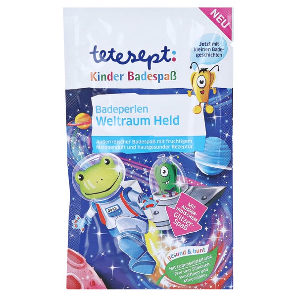 Tetesept Kinder Badespaß Badeperlen Welt 60 g