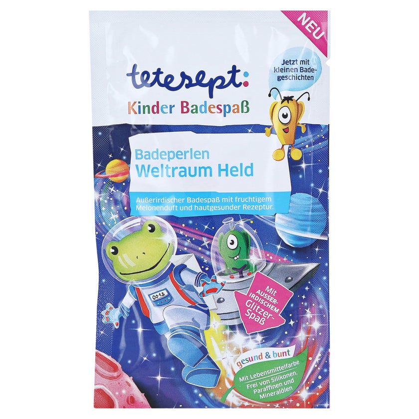 Tetesept Kinder Badespaß Badeperlen Welt 60 g