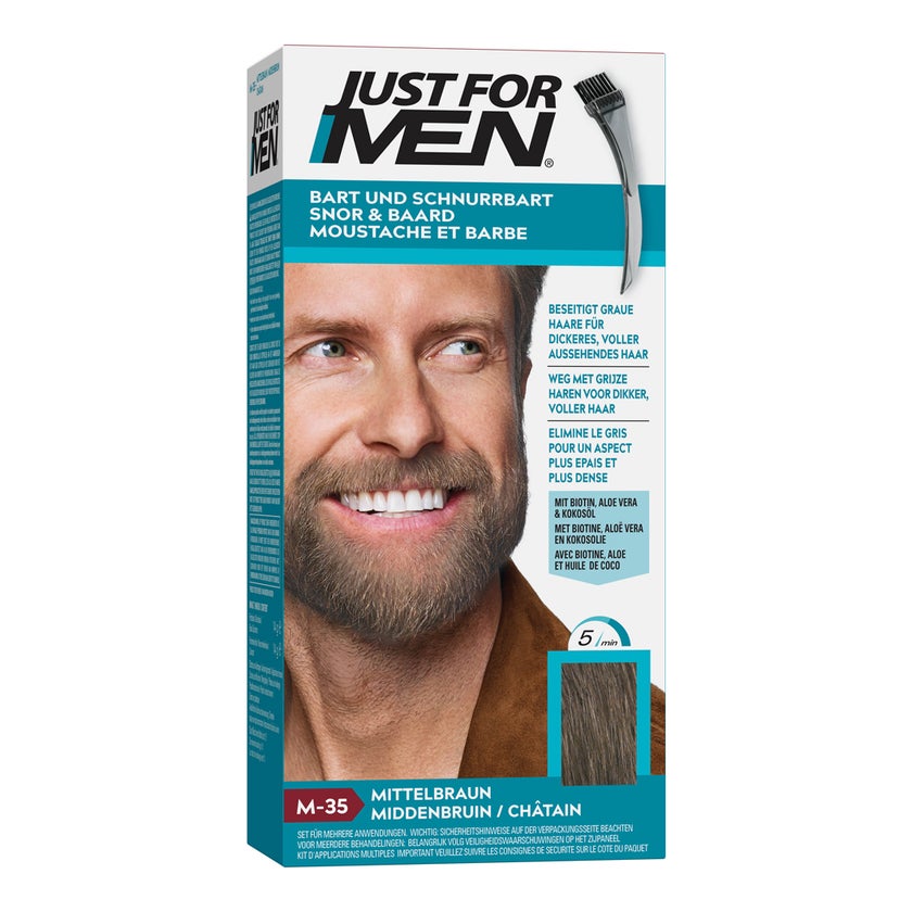 JUST for men Brush in Color Gel mittelbr 28,4 ml