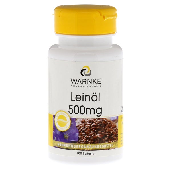 Leinöl 500 mg Kapseln 100 St