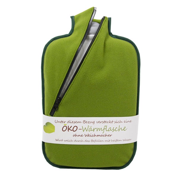 Öko-Wärmflasche 2,0 l mit Softshell-Bezug bambus 1 St