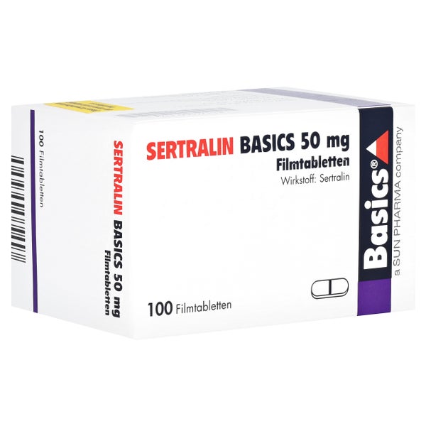 Sertralin Basics 50 mg Filmtabletten 100 St