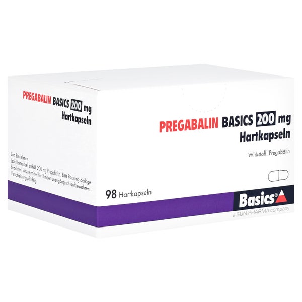 Pregabalin Basics 200 mg Hartkapseln 98 St