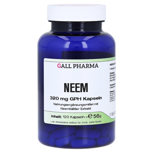 NEEM 320 mg GPH Kapseln 120 St