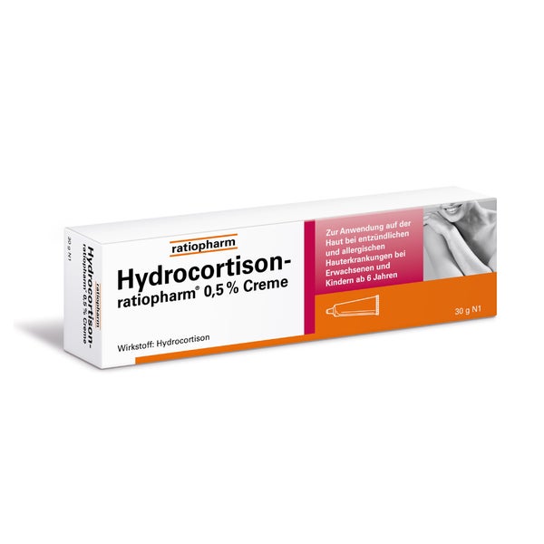 Hydrocortison-ratiopharm® 0,5 % Creme 30 g
