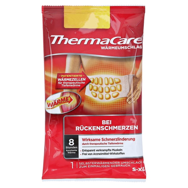 Thermacare Rückenumschläge S-XL z.Schmer 1 St