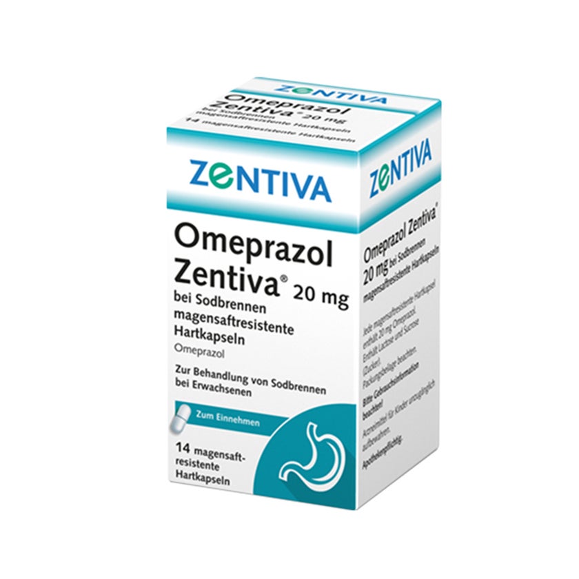 OMEPRAZOL Zentiva 20 mg 14 St