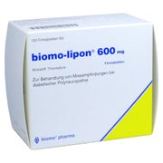 Produktabbildung: Biomo-lipon 600 mg Filmtabletten 100 St