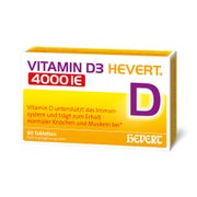 Produktabbildung: Vitamin D3 Hevert 4.000 I.E. Tabletten 60 St