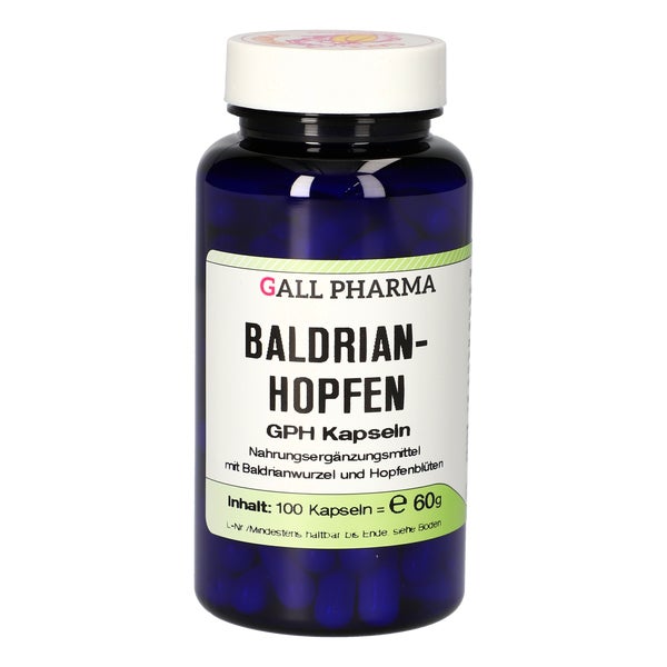 Baldrian Hopfen GPH Kapseln 100 St