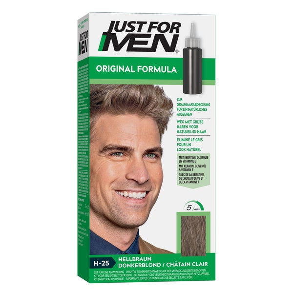 JUST for men Tönungsshampoo hellbraun 60 ml