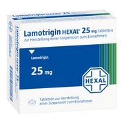 LAMOTRIGIN HEXAL 25 mg Tabl.z.Herst.e.Susp.z.Einn. 50 St