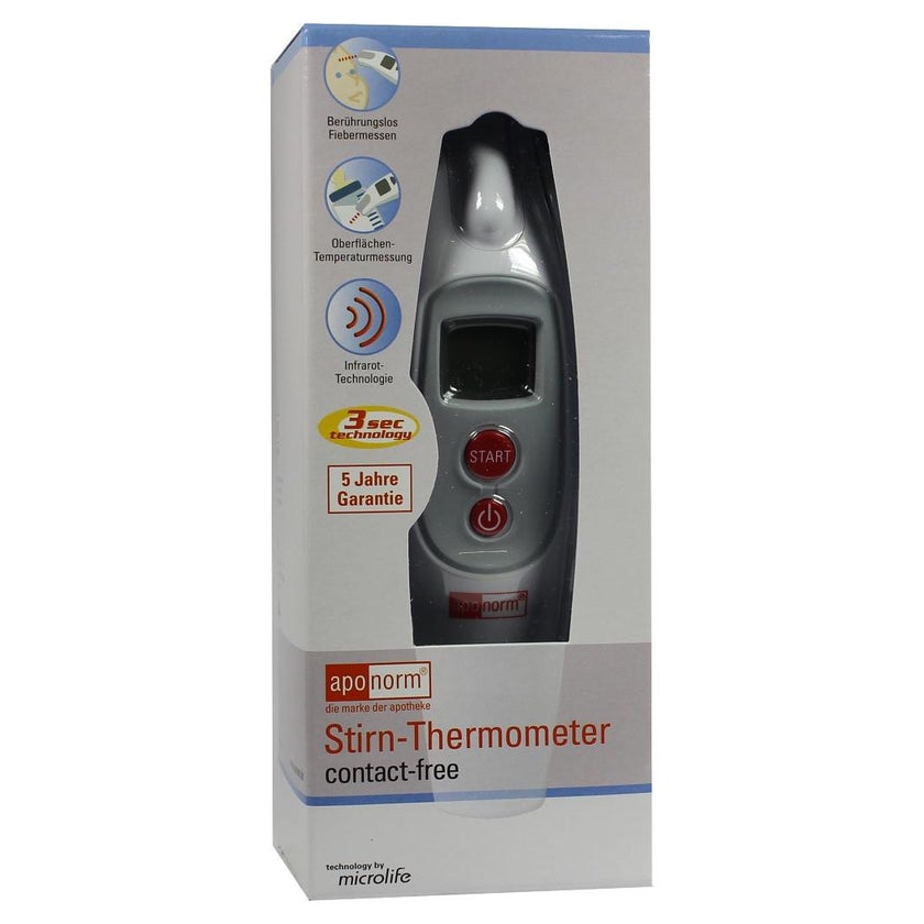 Aponorm Stirnthermometer Contact free 1 St