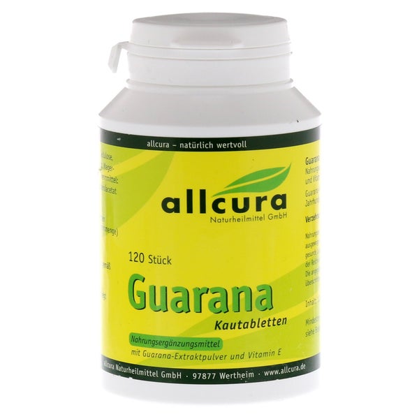 Guarana Kautabletten 120 St