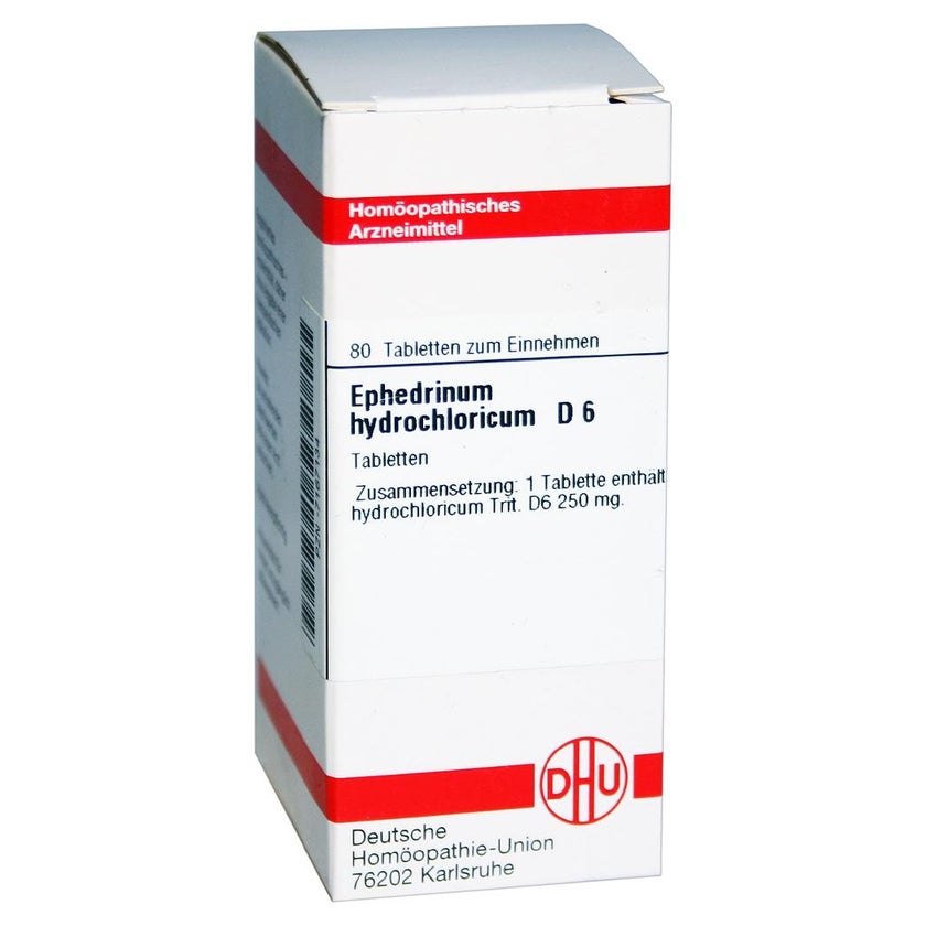 Ephedrinum Hydrochloricum D 6 Tabletten 80 St