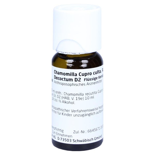 Chamomilla Cupro Culta Radix D 2 Dilutio 50 ml