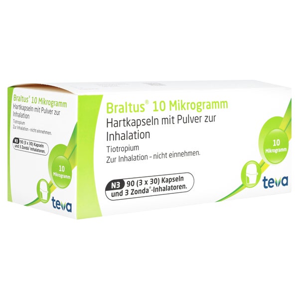BRALTUS 10 µg + 3 Zonda-Inhalat. 90 St