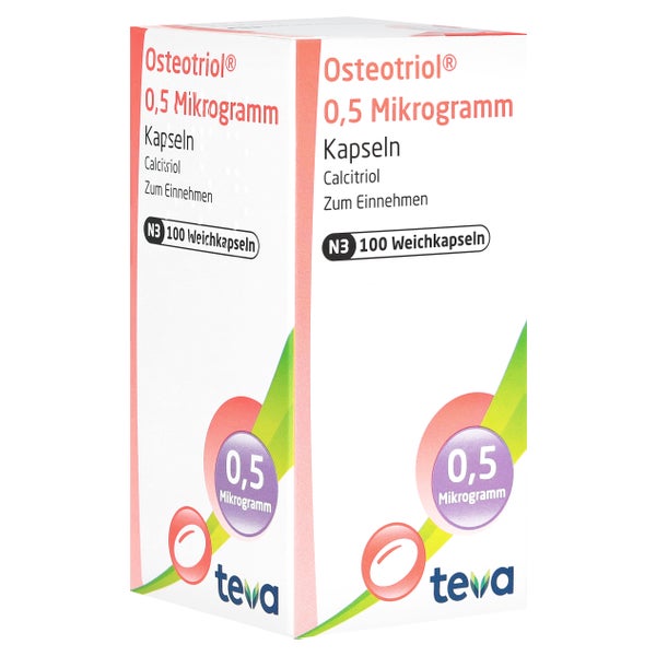 Osteotriol 0,5 µg Kapseln 100 St