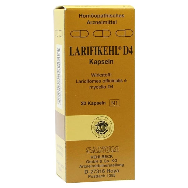 Larifikehl D 4 Kapseln 20 St