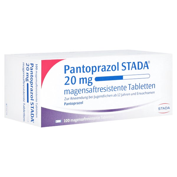 PANTOPRAZOL STADA 20 mg magensaftres.Tabletten 100 St
